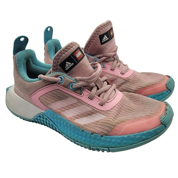 adidas gazelle silver green womens Yellow Lego Athletic Shoes (US 5K)